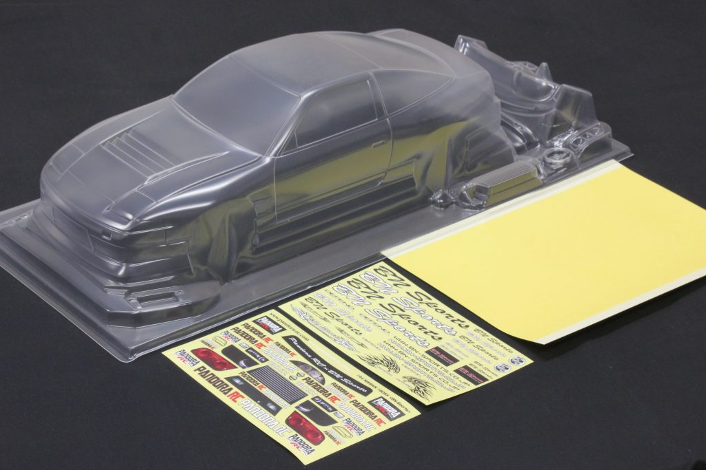 Pandora RC Nissan 180SX RPS13 Silvia 240SX BN-Sports Edition 1-10 Body Set